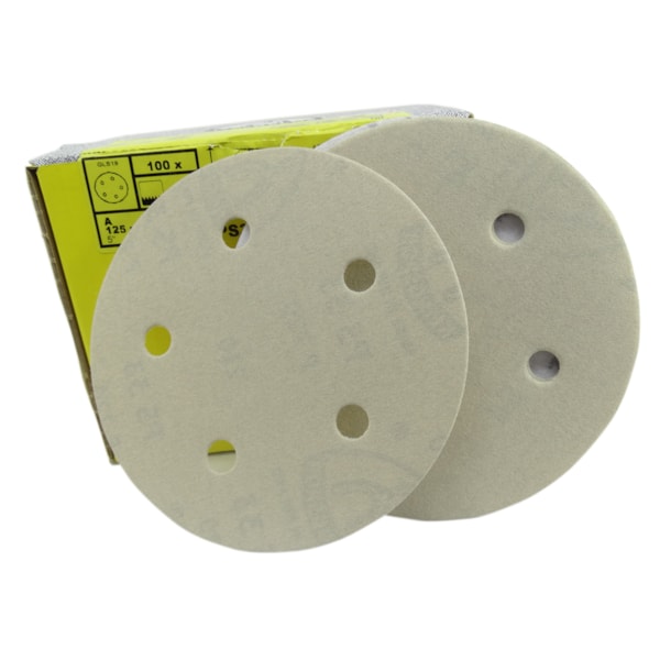 Disco De Lixa 125MM GR400 C/VELCRO 5 FUROS KLINGSPOR-1a9dd83b-9cd1-4ed5-bb74-c3da10b8f964
