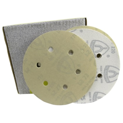 Disco De Lixa 150mm GR180 C/VELCRO 6 FUROS KLINGSPOR-689869eb-6af7-45c2-b4f0-ee4f55cbcd47