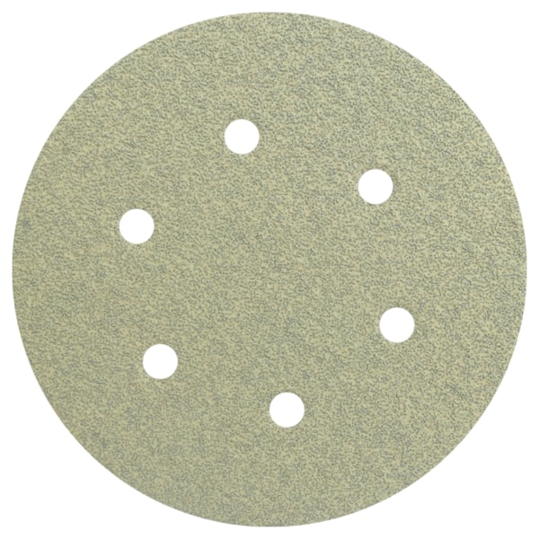 Disco De Lixa 150mm GR180 C/VELCRO 6 FUROS KLINGSPOR-4445da7f-8b03-433a-8d9b-a5e0f75fc5de