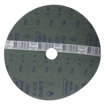 Disco de Lixa de Fibra 7Pol Grão 36 F425 Norton-e377a69f-4a13-4e47-b5a4-6ff04f6b49bd