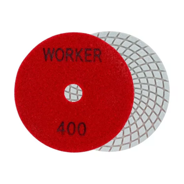 Disco de Lixa Diamantado 100mm Grão 400 Vermelho 6288 Worker-aaefda6b-6f62-4bc2-9b75-326566113243
