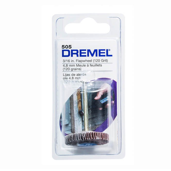 Disco de Lixa Lamelar Grão 120 4,8mm Dremel 2615000505-de417857-a344-468e-8f4f-3b8490a82399