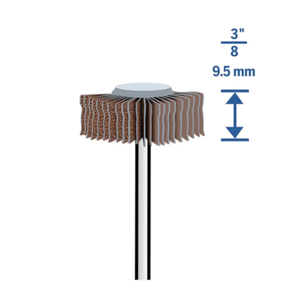 Disco de Lixa Lamelar Grão 80  3/8