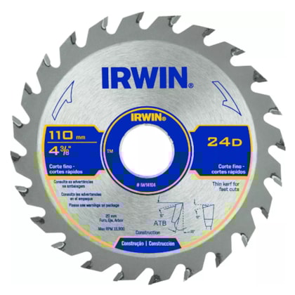 Disco de Serra Circular 4.3/8