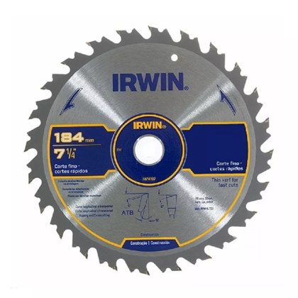 Disco de Serra Circular 7.1/4" 18D IW14106 Irwin