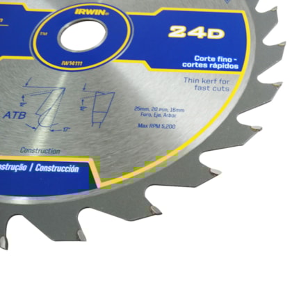 Disco de Serra Circular 9.1/4