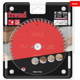 Disco de Serra Circular F20 165 x 2,60mm p/ MDF 48 Dentes F03FS09800 Freud
