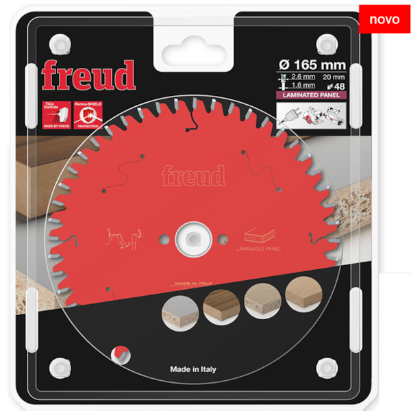 Disco de Serra Circular F20 165 x 2,60mm p/ MDF 48 Dentes F03FS09800 Freud -8d8d73f1-7fbb-49d5-b655-f65d0c0e7b4d