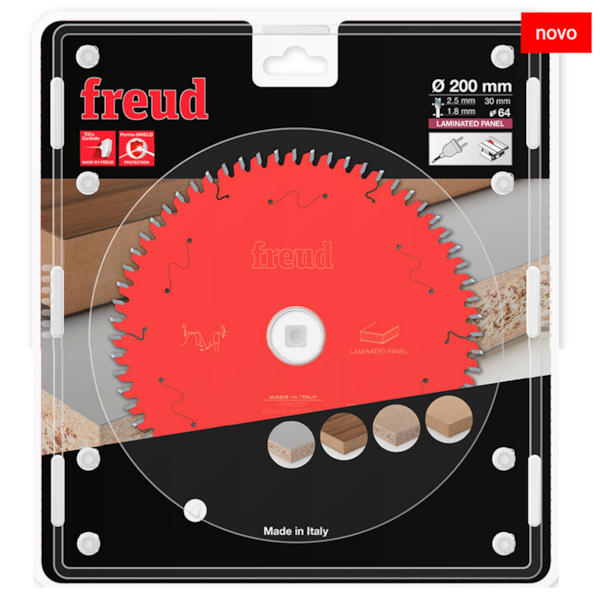 Disco de Serra Circular F30 200 x 2,50mm p/ MDF 64 Dentes F03FS09803 Freud-148510bb-3b04-40c1-bfea-a3ee8b09873a