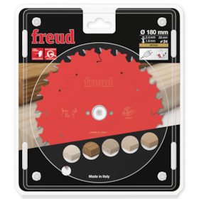 Disco de Serra Circular p/ Madeira F20 180 x 2,40mm 24 Dentes F03FS09696 Freud