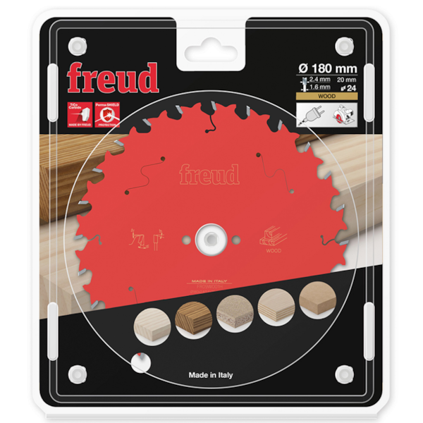 Disco de Serra Circular p/ Madeira F20 180 x 2,40mm 24 Dentes F03FS09696 Freud-fddae5d7-2c42-4fcf-b781-80bcf5f282b2