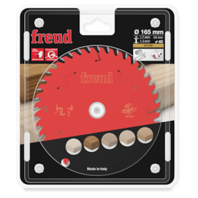 Disco de Serra Circular Para Madeira F20 165 x 1,70mm 40 Dentes F03FS09687 Freud