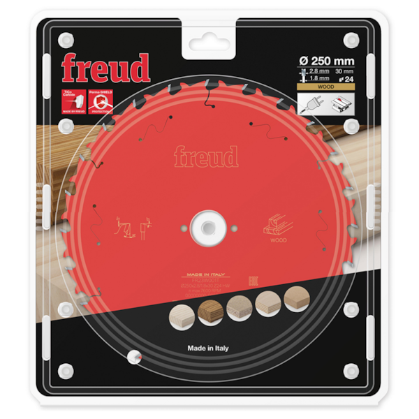 Disco de Serra de Bancada F30 250 x 2,80mm p/ Madeira 24 Dentes F03FS09774 Freud-0791f23a-5f27-4010-9f33-a563f516dd48