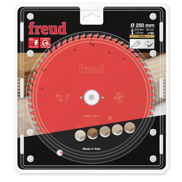 Disco de Serra de Bancada F30 250 x 2,80mm p/ Madeira 80 Dentes F03FS09777 Freud-01722b49-a3af-4e21-aa7b-3f9eb2cb807c