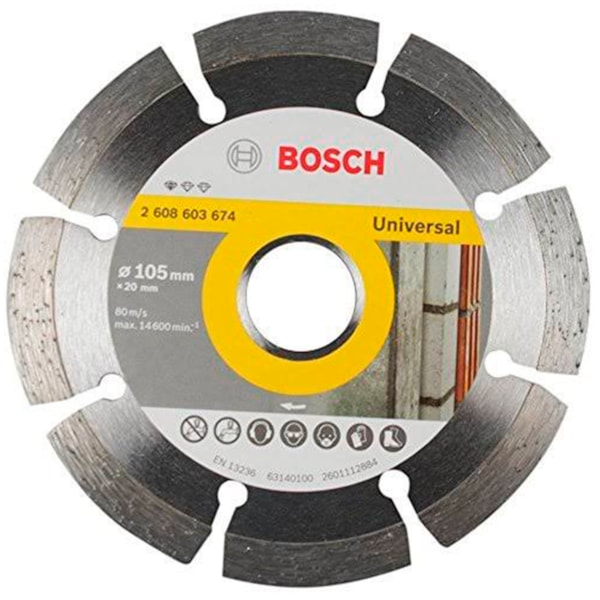 Disco Diamantado 105mm Segmentado/liso Original Bosch-4a2264d2-b37a-4671-b2ad-e1fe075dcde8