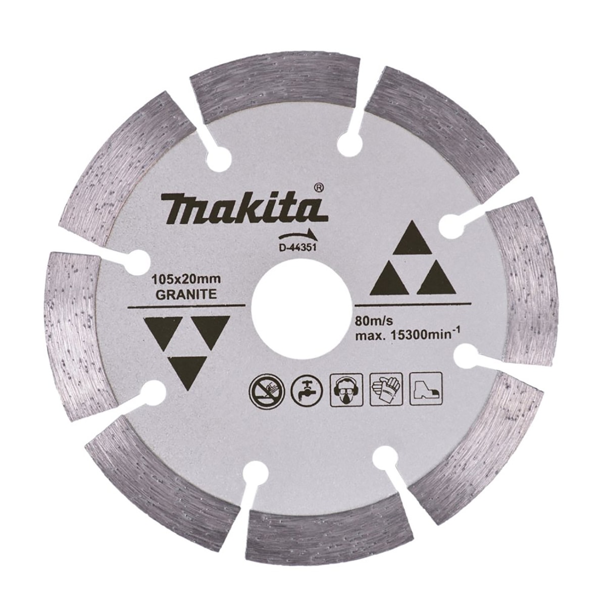 Disco Diamantado 105MM x 20MM Segmentado D-44351 Makita | Ultra