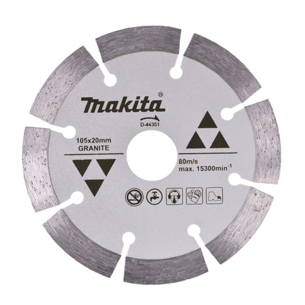 Disco Diamantado  105MM x 20MM Segmentado D-44351 Makita-2e39bc9b-c06c-4fcf-b0de-6626f89e58ea