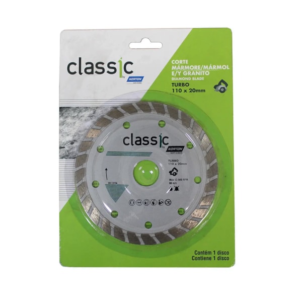 Disco Diamantado 110 x 20mm Turbo Classic Norton-f3f5db29-1d1d-474f-8b4b-c5e6791e3d01