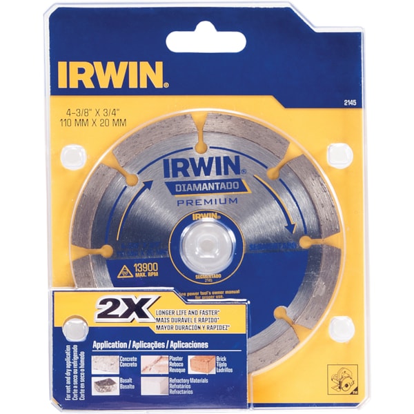 Disco Diamantado 110MM Premium IW2145 Irwin-313623ee-b990-4495-be9b-01238b3ffa56