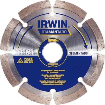 Disco Diamantado 110MM Premium IW2145 Irwin-415ca760-4ae5-4dc2-880f-187445edb25c