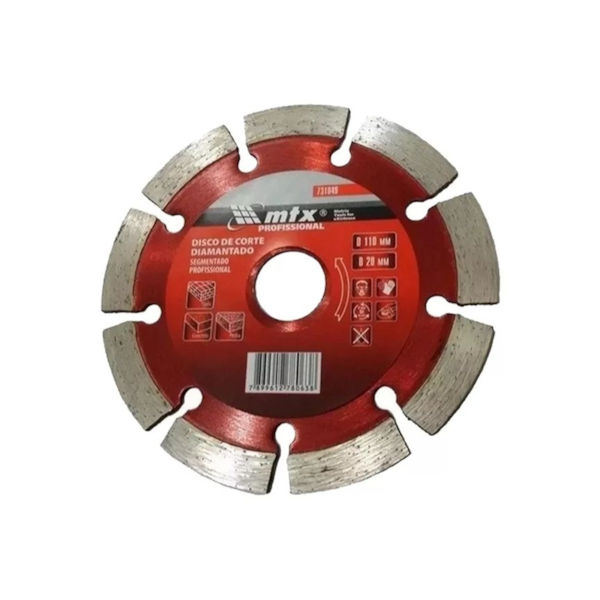 Disco Diamantado 110mm Segmen/Seco 731049 MTX-9f97b9a9-a605-4a70-8c05-3fabee1d0ef2