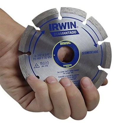 Disco Diamantado 110MM Segmentado Para Concreto IW13892 Irwin-5f4ab3be-d2a5-4664-8e3a-c49a1643e8df