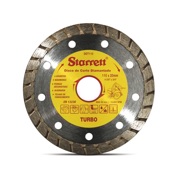 DISCO DIAMANTADO 110MM TURBO DDT110 STARRETT-19d1c00d-5347-42f2-86e0-843f57d0bba1