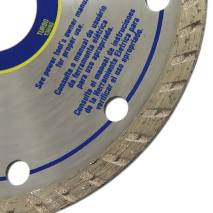 Disco Diamantado 110MM Turbo IW13893 Irwin-15085078-d85a-4b8f-b0c6-ed76bf220c69