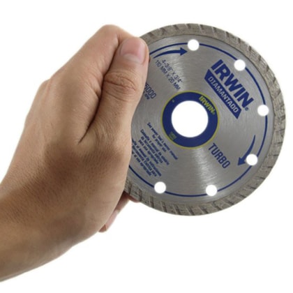 Disco Diamantado 110MM Turbo IW13893 Irwin-3b1946cd-4219-4888-a0de-5d21ec00a069
