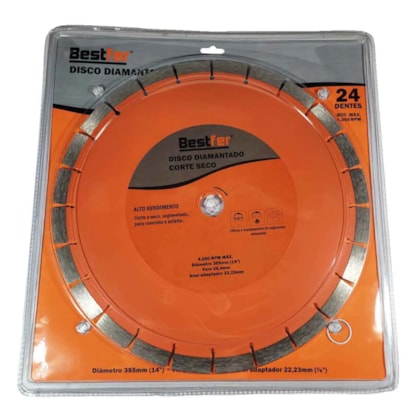 Disco Diamantado 350mm 24 Dentes Segmentado BFH2211 Besfter-ea9d75c9-4ccd-4f77-abb2-263f94c82d99