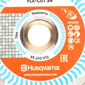 Disco Diamantado Contínuo 110mm Flx-Cut Husqvarna