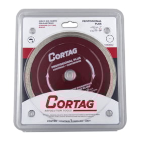 Disco Diamantado Continuo 180x22,2mm Cortag
