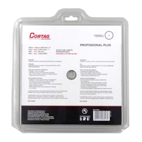 Disco Diamantado Contínuo 200x25,4mm Cortag