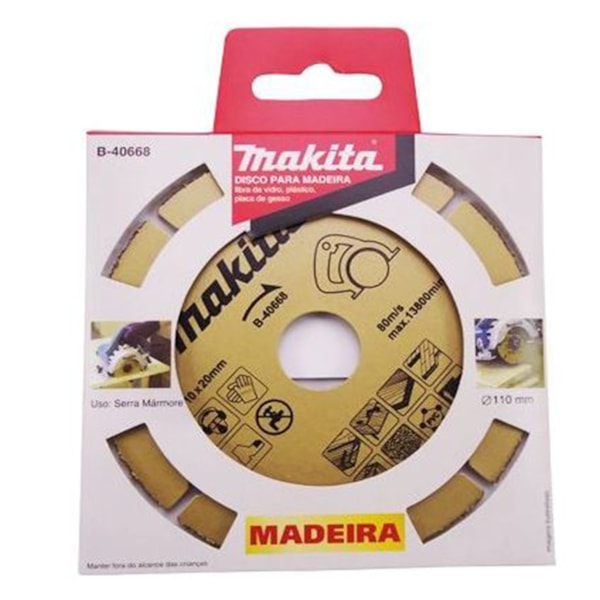 Disco Diamantado de Tungstênio 110MM Para Madeira Makita-e64965bd-35a5-4dc2-9518-930063bfc662