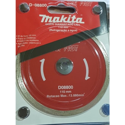 Disco Diamantado Liso Serra Circular 110x20MM Makita-94ce7498-c3a3-4fbb-8dbe-75060db72410