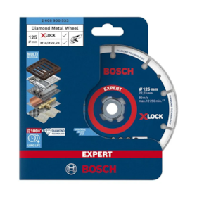 Disco Diamantado Metal Expert X-Lock 125mm 2608900533 Bosch