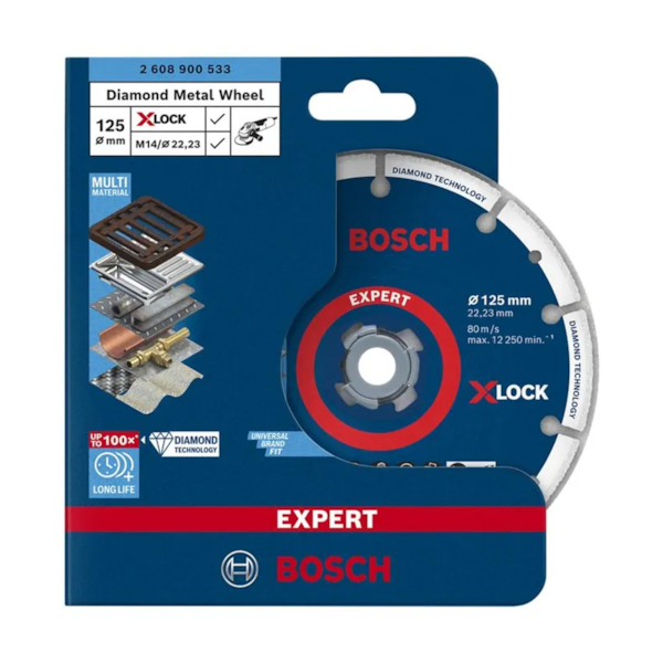 Disco Diamantado Metal Expert X-Lock 125mm 2608900533 Bosch -6413bfac-64c7-4846-94b2-cfb8e040c048