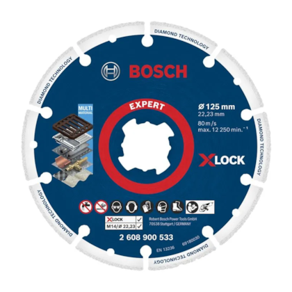 Disco Diamantado Metal Expert X-Lock 125mm 2608900533 Bosch -f77cafed-3fc2-41a0-913f-f48f58b20372