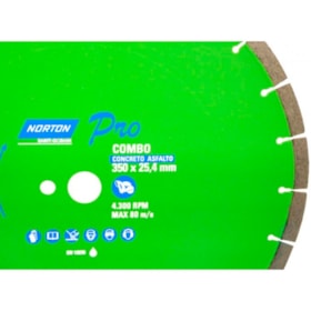 Disco Diamantado Para Concreto/Asfalto 350MM 70184602123 Norton