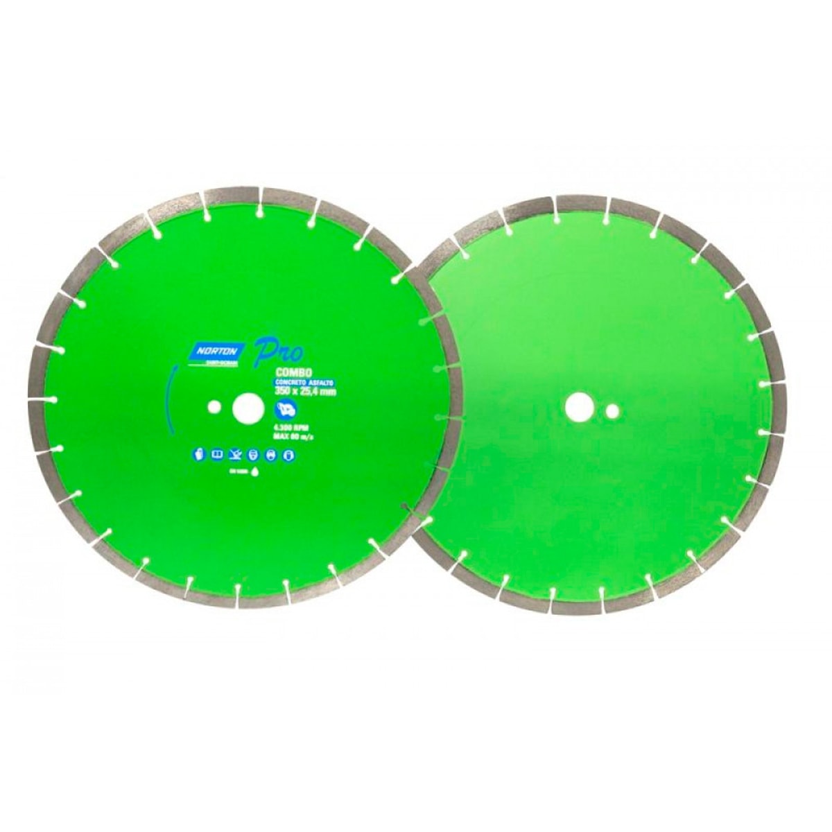 Disco Diamantado Para Concreto/Asfalto 350MM 70184602123 Norton Disco Diamantado Para Concreto/Asfalto 350MM 70184602123 Norton