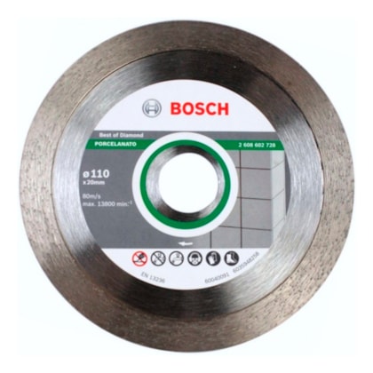 Disco Diamantado Para Porcelanato Liso 110MM Bosch-239c2213-666f-4676-9cfa-d5ba775e05af