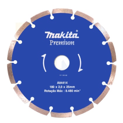 Disco Diamantado Segmentado 180MM Para Mármore Makita-9ac3c3fb-f994-48a1-b31e-a58f0d3c4a64