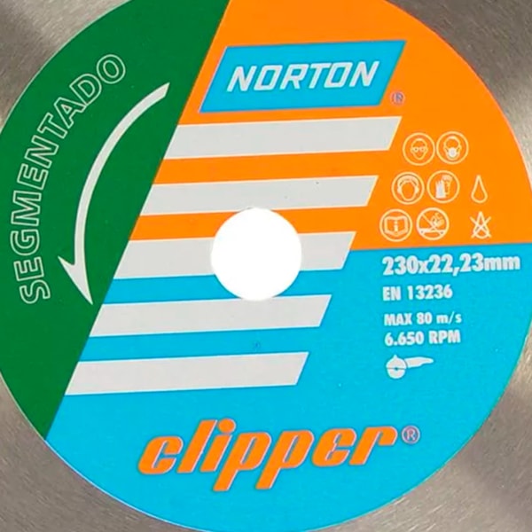 Disco Diamantado Segmentado 230x22mm Norton-dcc56717-75ed-4e77-b5d9-c581f07a1332