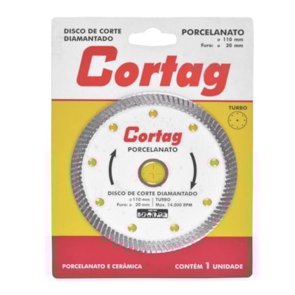 Disco Diamantado Turbo 110x20mm Cortag-57889324-a248-40d7-8c2b-dbb4b9c3fb70