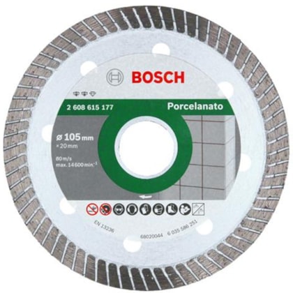 Disco Diamantado Turbo Fino 105mm Expert  Bosch