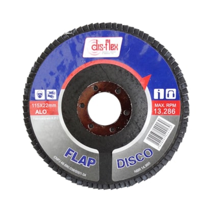 Disco Flap 115x22MM GR80 Disflex