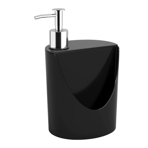 Dispenser Basic para Detergente e Esponja 600ml Preto 10837/0008 Coza-b186068c-c97f-4f22-9243-0a4beda3980d