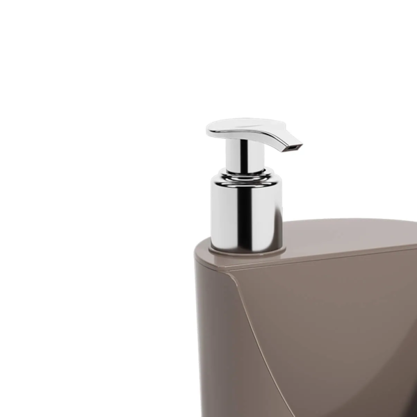 Dispenser Basic para Detergente e Esponja 600ml Warm Grey 10837/00126 Coza-7f971482-6731-4054-a737-a43362e13412