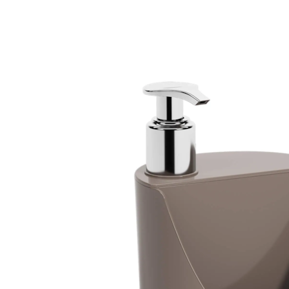 Dispenser Basic para Detergente e Esponja 600ml Warm Grey 10837/00126 Coza-afa29409-05ba-401b-899d-78fd11a5cc40