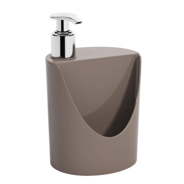 Dispenser Basic para Detergente e Esponja 600ml Warm Grey 10837/00126 Coza-e265fa4a-de69-4cd2-9c0b-796a5b984964